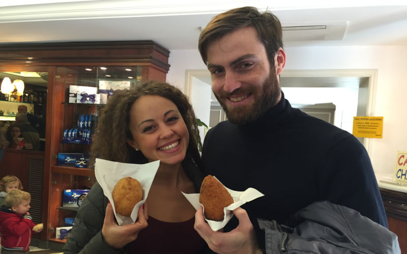 Arancini a Catania & Street food